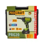 Aku nitovacia pištoľ Procraft PRG20Aku nitovacia pištoľ Procraft PRG20 umožňuje všestranné a efektívne nitovanie. Ponúka automatickú funkciu nitovania a jednoducho osádza hliníkové