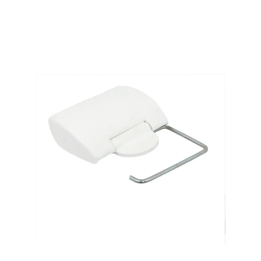 Nástenný držiak toaletného papiera. Upevnenie dvomi šróbmi a hmoždinkami