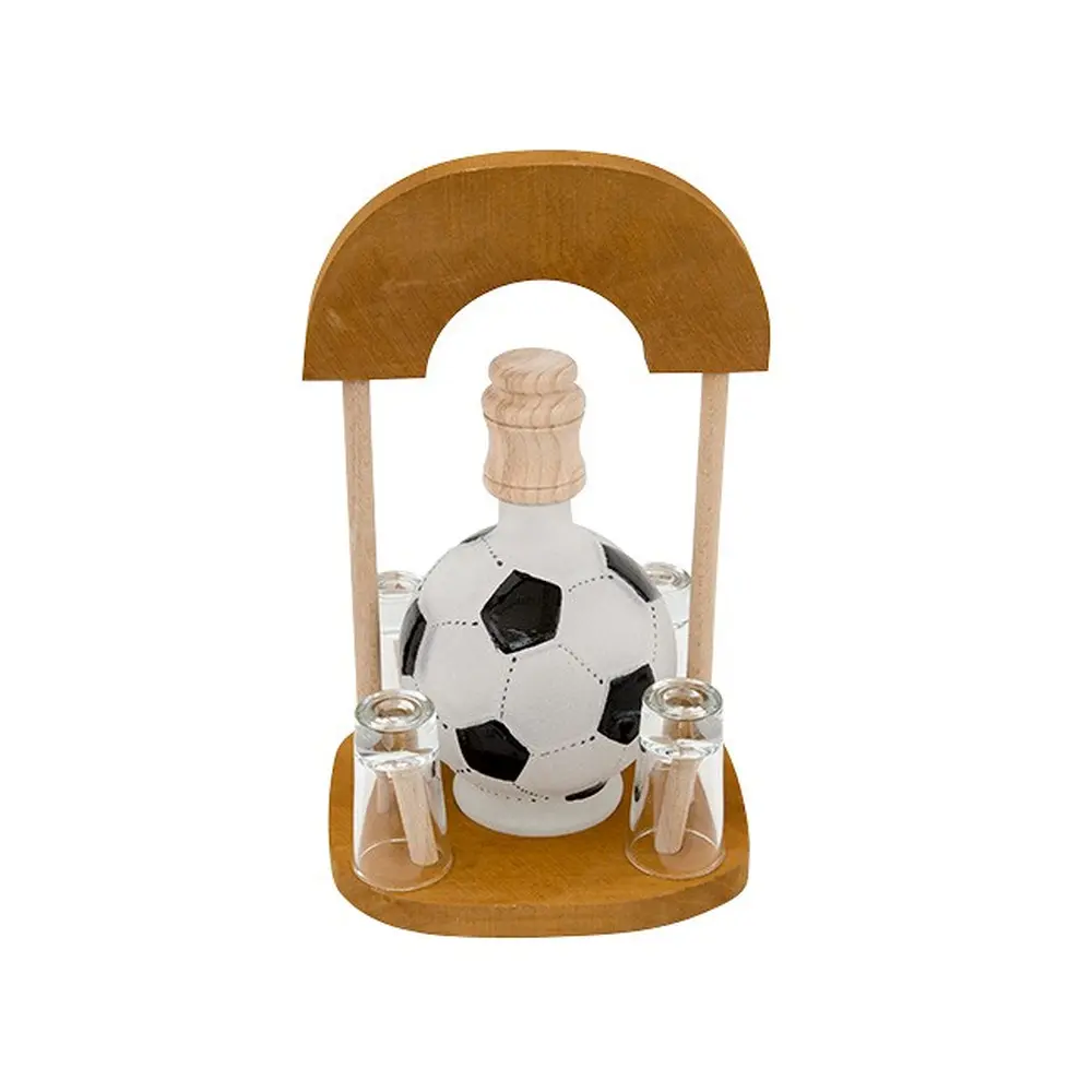 Sada fľaše a 4ks pohárikov.