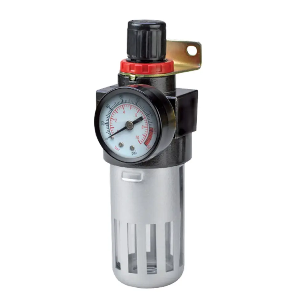 - filter vzduchu s regulátorom a tlakomerom je určený pre kompresory