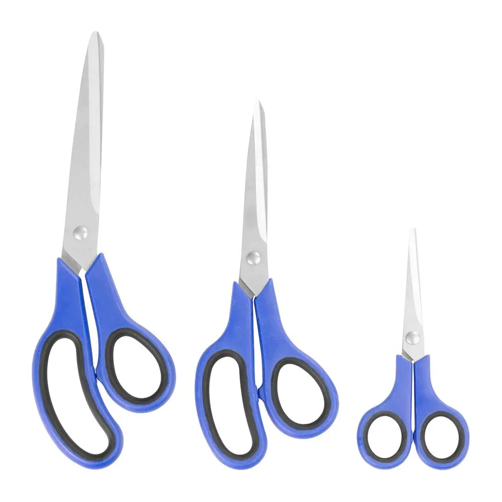 Sada kancelárskych nožníc HT6156 ponúka tri rôzne veľkosti – 140 mm