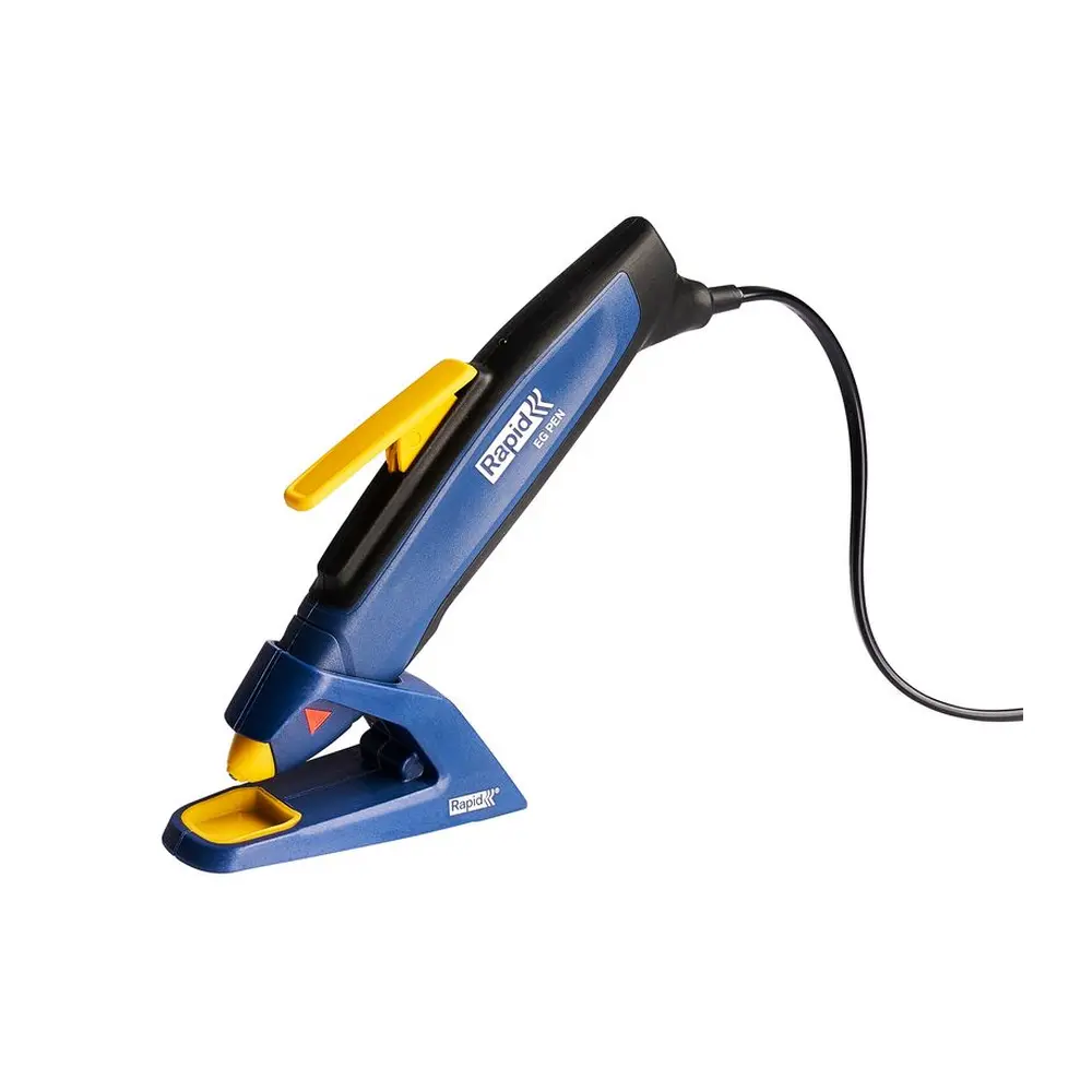 Táto univerzálna lepiaca pištoľ v tvare pera je ideálna na použitie okolo domu rovnako ako v umeleckých a remeselníckych projektoch. Ponúka lepšie uchopenie a dlhú spúšť pre plynulejšie