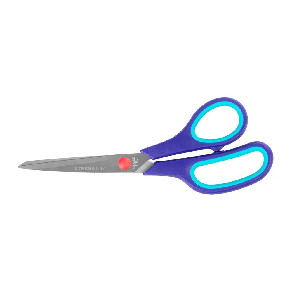 Nožnice Strend Pro OS311 s dĺžkou 180 mm sú ideálne na presné a pohodlné rezanie papiera. Ich ergonomický dizajn a ostré čepele zaisťujú jednoduché a presné strihanie