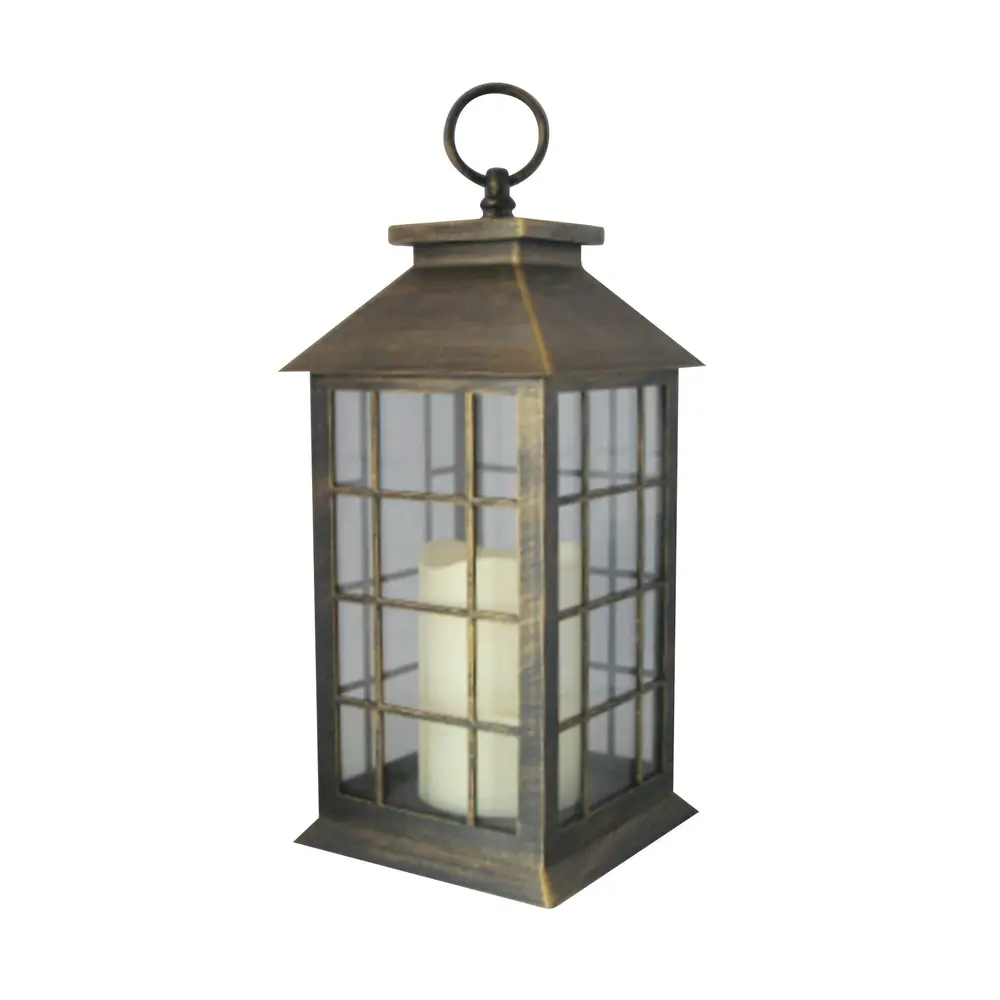 Lampáš MagicHome v štýle vintage skvele dotvorí atmosféru u Vás doma. Obsahuje sviečku. Len na vnútorné použitie. Napájanie: 3xAAA