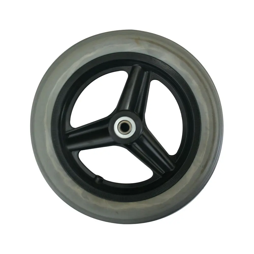 nylonové guľkové ložiská priemer osky  12 mm plášť z mäkčeného polyuretánu vonkajší priemer kolesa 30 cm