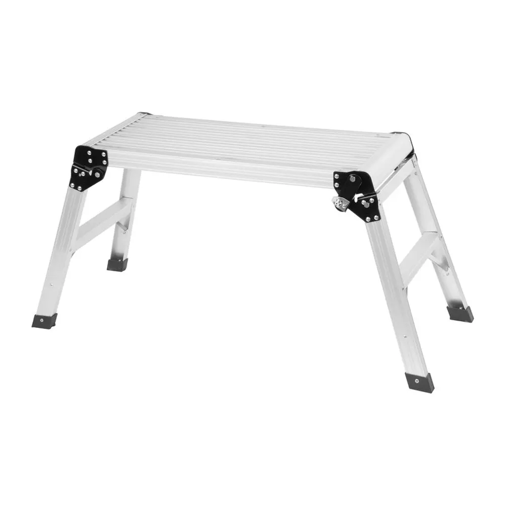 Pracovná plošina Strend Pro ALP203 Alu je spoľahlivým pomocníkom pre výškové práce a zároveň ponúka maximálnu nosnosť až 150 kg. S ľahkou hliníkovou konštrukciou je ideálna pre domáce dielne