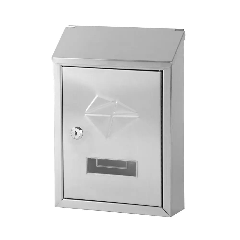 Elegantná poštová schránka vyrobená z nerezu. Zadný otvor na listy. Rozmery: 30