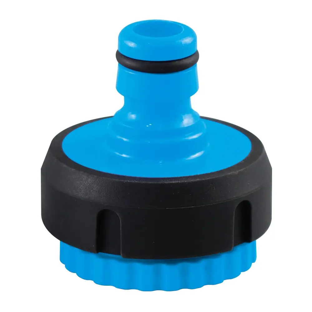 vysoko kvalitný adapter s moderným dizajnom a odolnou konštrukcious protišmykovým gumovým povrchom pre jednoduchú manipuláciuvnútorný závitpripájanie na koniec hadice