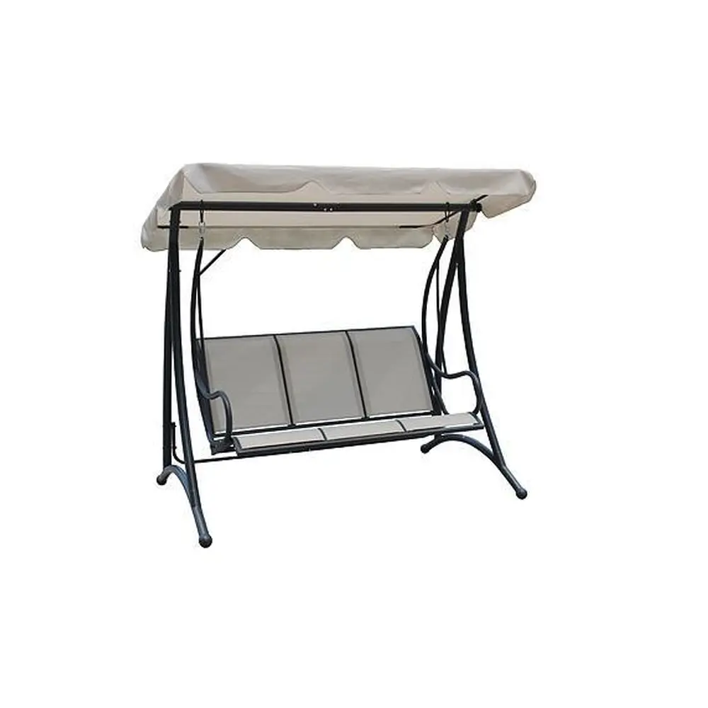 Hojdačka je krásnej béžovej farby a bude skvelým a využiteľným doplnok pre každú záhradu. Hojdačka pozostáva z dvoch častí. Prvou je konštrukcia