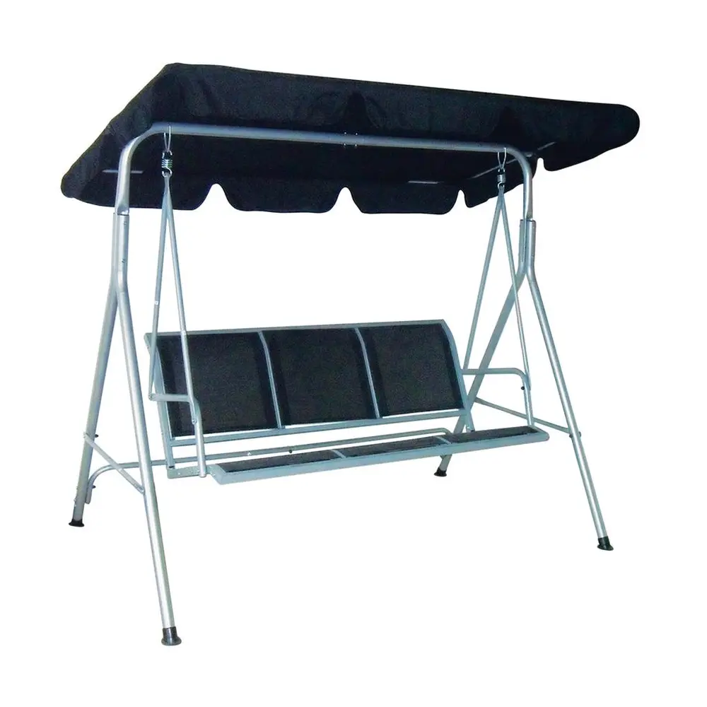 Hojdačka je praktickým doplnkom pre strávenie príjemných chvíľ na čerstvom vzudchu v záhrade. Hojdačka je zavesená na príslušnej kovovej konštrukcii