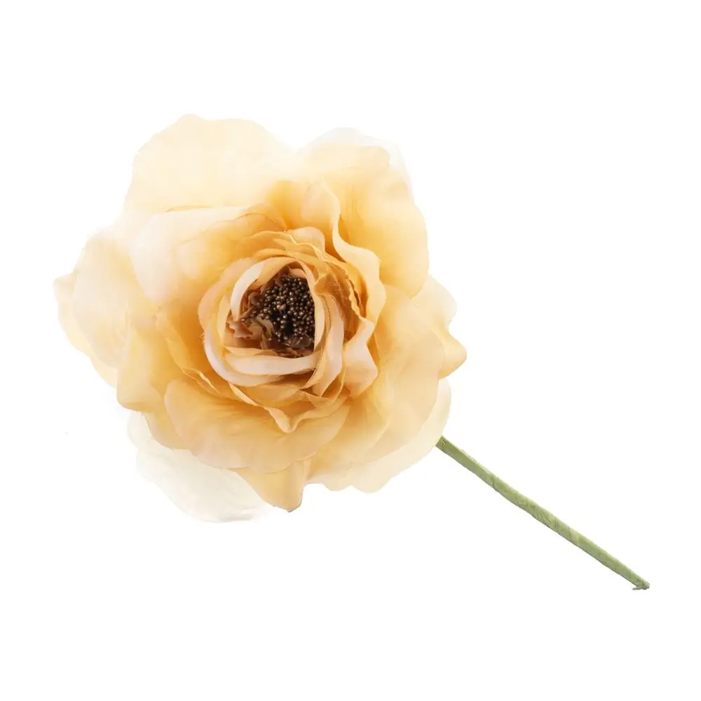 Dekorácia MagicHome pivónia so stonkou dotvorí čarokrásnu atmosféru vo vašom domove. Farba je zlatá. Veľkosť kvetu je 16 cm a dĺžka kvetu je 24 cm. Balenie obsahuje 6 kusov.