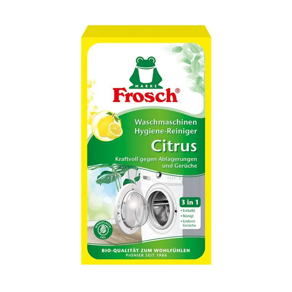 Používajte výrobok bezpečne. Pred použitím si vždy prečítajte etiketu a informáciu o výrobku.Čistič práčky 3 v 1: ničí vodný kameň