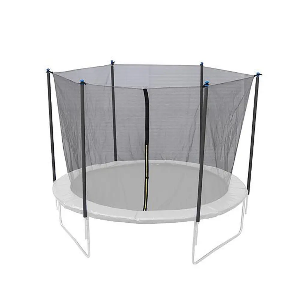 Vnútorná ochranná sieť je veľmi dôležitou súčasťou výbavy trampolíny. Zaisťuje maximálnu bezpečnosť a chráni pred vypadnutím a prípadným zranením. Vstupný otvor siete je vybavený zipsom. Pripína sa ku konštrukcii trampolíny. Sieť je vyrobená z kvalitného materiálu