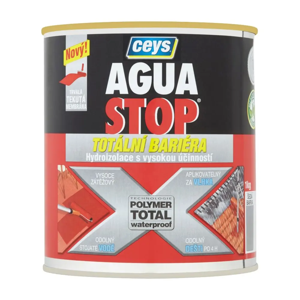 Totálna bariéra zaistí nepriepustnosť akéhokoľvek povrchu