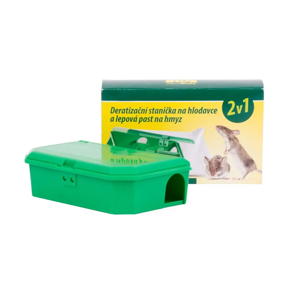kľúčom uzamykateľnána myši a iné druhy drobných hlodavcovodolná proti násilnému otvoreniuvhodná i pre systém HACCPzvyšuje a predlžuje účinnosť deratizačných nástrah a chráni ich pred vplyvom vonkajšieho prostredia