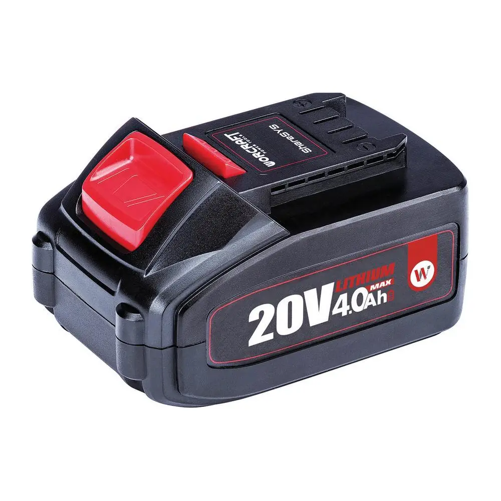 Náhradný akumulátor Worcraft CLB-20V-4.0HC využijete pri poškodení akumulátora vášho Worcraft zariadenia. Akumulátor má napätie 20 V. S jeho vysokou kapacitou 4000 mAh dosahuje dlhú výdrž. S funkciou rýchlonabíjania ho nabijete oveľa rýchlejšie. Typ akumulátora je Li-ion