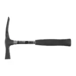 Murárske kladivo s kovovou rúčkou vhodné na univerzálne použitie. Zatĺkacia hlava je vyrobená z kovanej ocele. DIN 5108