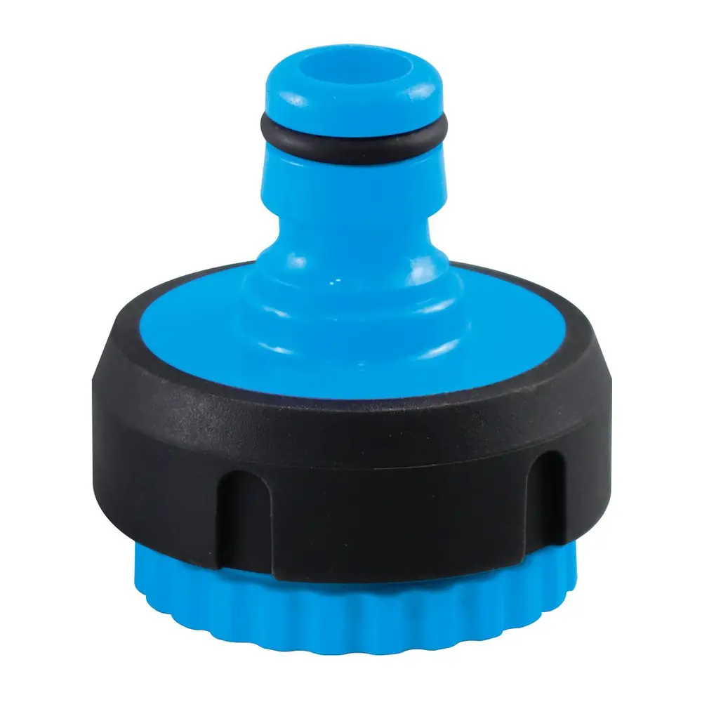 vysoko kvalitný adapter s moderným dizajnom a odolnou konštrukcious protišmykovým gumovým povrchom pre jednoduchú manipuláciuvnútorný závitpripájanie na koniec hadice