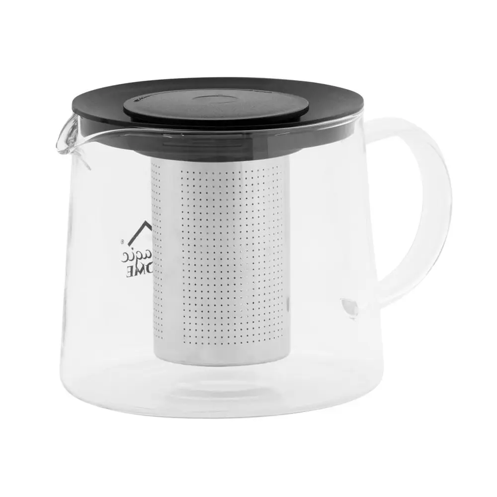 skleneny (borosilikatové sklo) čajnik MagicHome s vyluhovacim sitkom je vhodný pre vSetky typy čajov