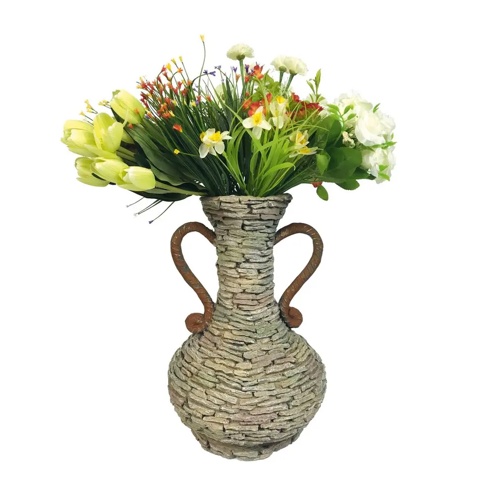 Keramická dekorácia MagicHome kvetináč ozdobí každú záhradu