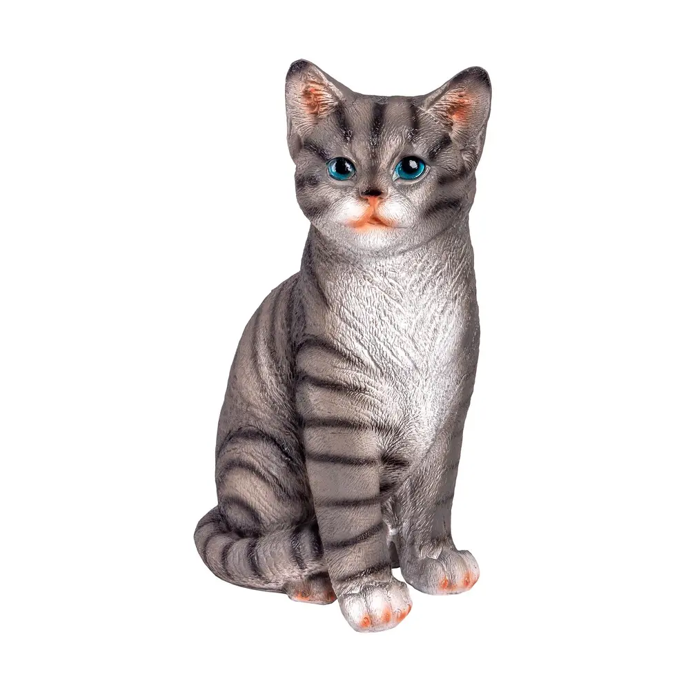 Dekorácia MagicHome Mačka ozdobí každú záhradu či dvor. Dekorácia vynikne aj ako pestrofarebné ozvláštnenie záhonu medzi kvetmi a kríkmi. Rozmery dekorácie sú 20x14x28 cm.