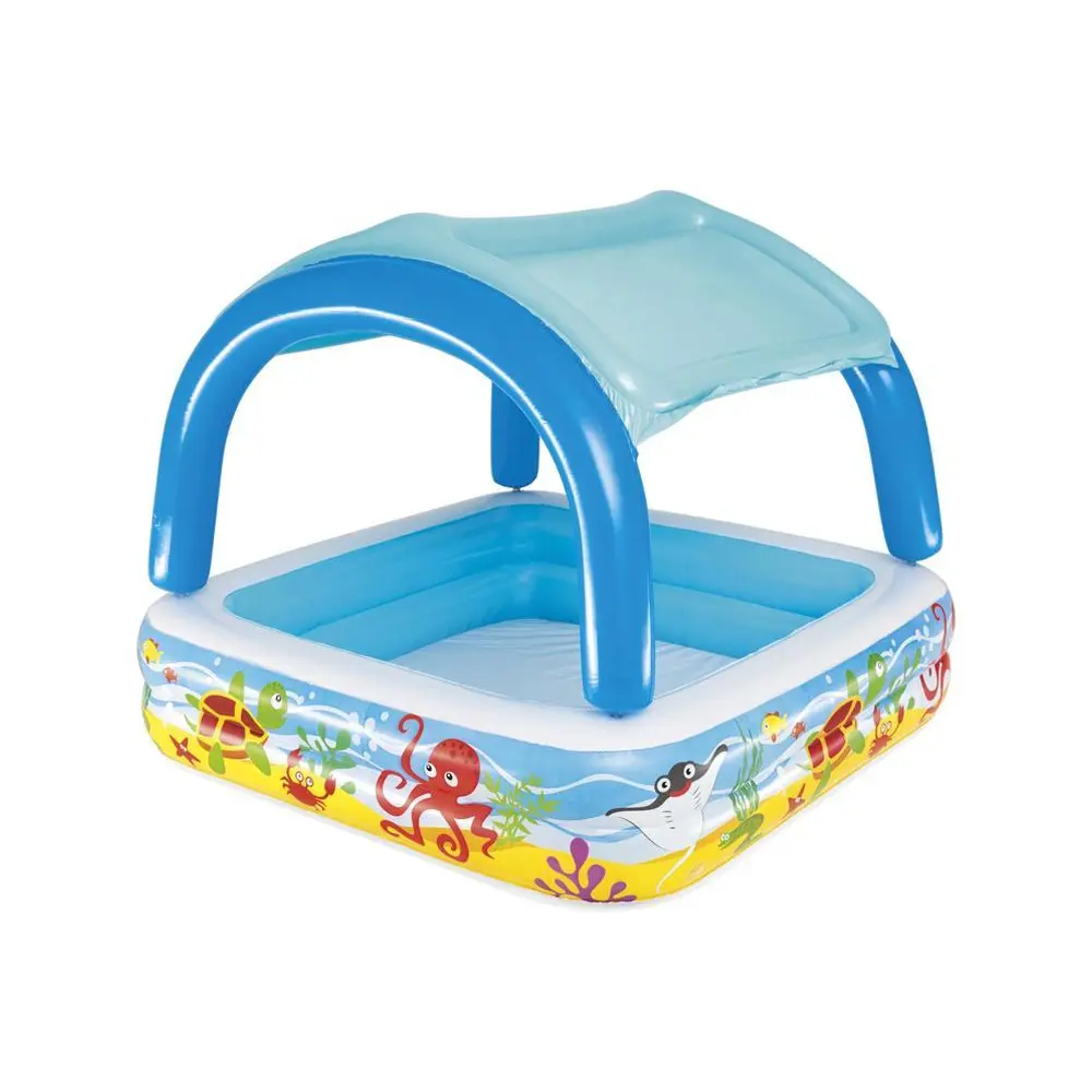 Bestway® Canopy Play Pool prináša nekonečnú zábavu vo vode pre každé dieťa staršie ako dva roky