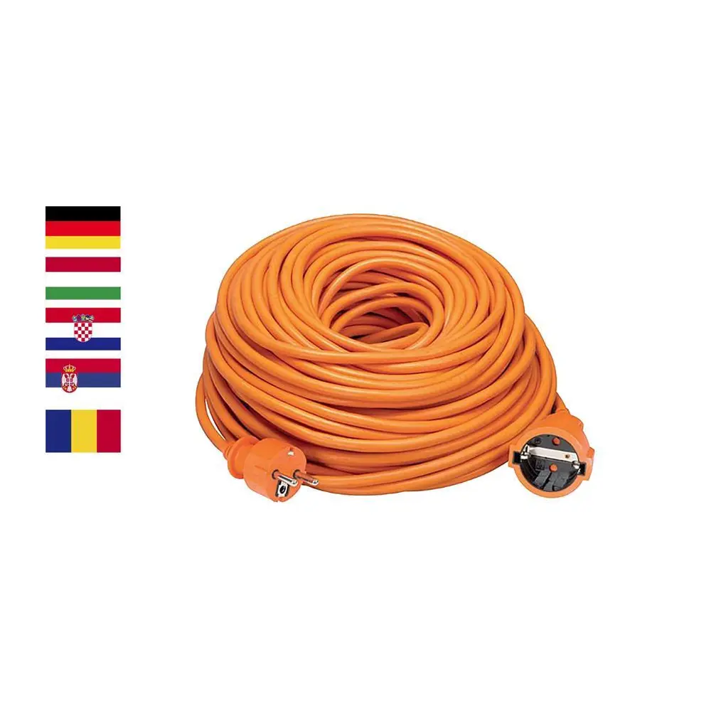 Praktický pogumovaný záhradný napájací kábel Strend Pro DG-YDB01 v oranžovom vyhotovení vám zaručí prívod elektrickej energie do dĺžky 10 metrov. Kábel je ideálnou voľbou do vašej záhrady alebo aj pre použitie v domácnosti. Vhodné pre nemecké zásuvky.